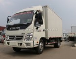 New Good Quality Foton 6 Wheels 4-6 Tons Dry Cargo Van Truck