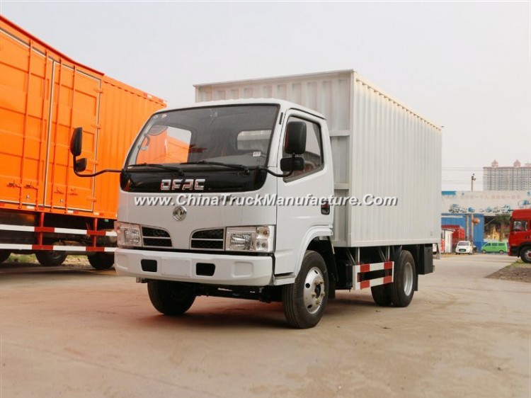 Cheap Price 6 Wheeler 1-4t Dry Food Transport Box Truck for Sale