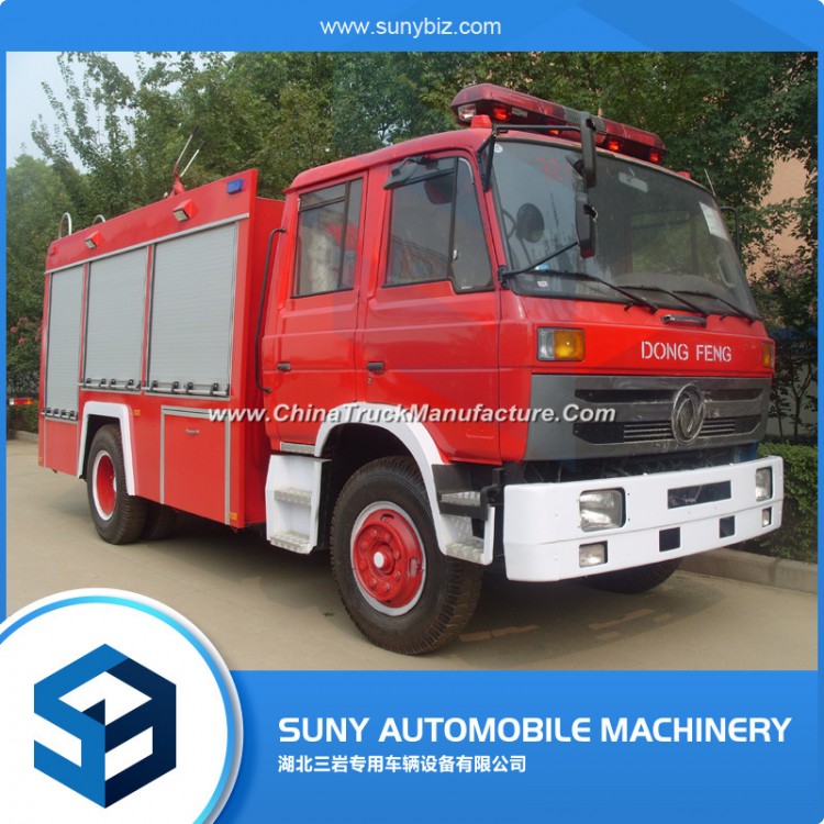Dongfeng 2axles 7-9m3 Water and Foam Fire Fighting Vehicle