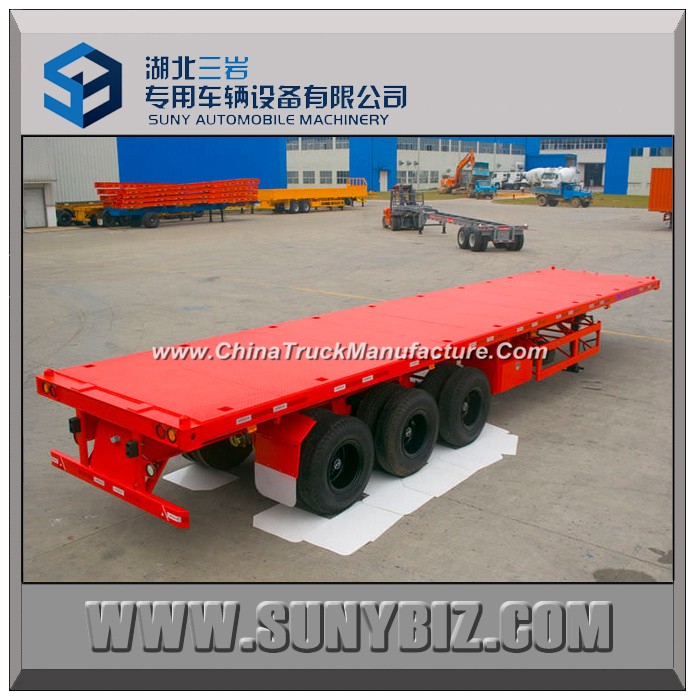 40ft 45ft Container Flatbed Semi Trailer