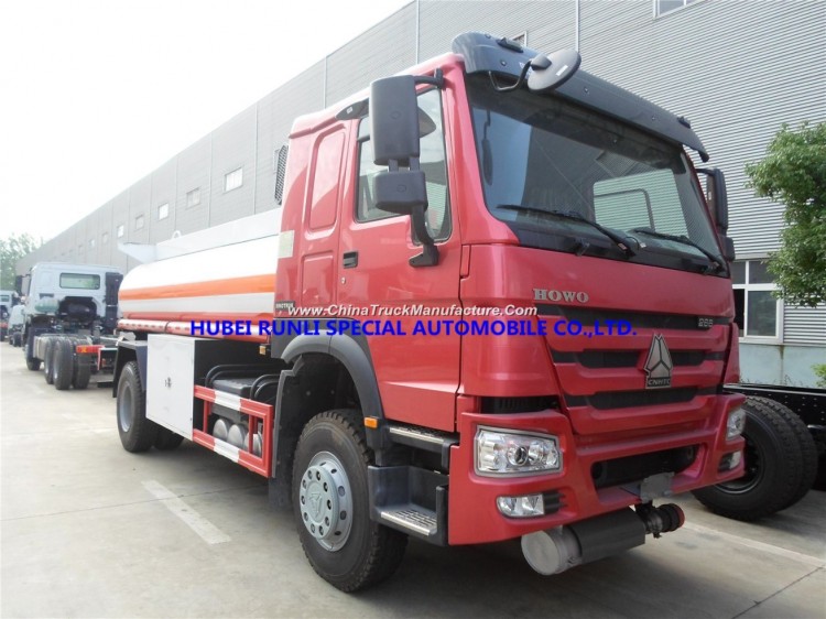 China Best Price Sinotruk Cnhtc HOWO 4X2 Fuel Tank Tanker Truck 12000L