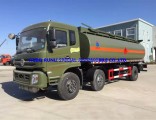 China Dongfeng 6X2 Gasoline Fuel Tank Tanker Truck