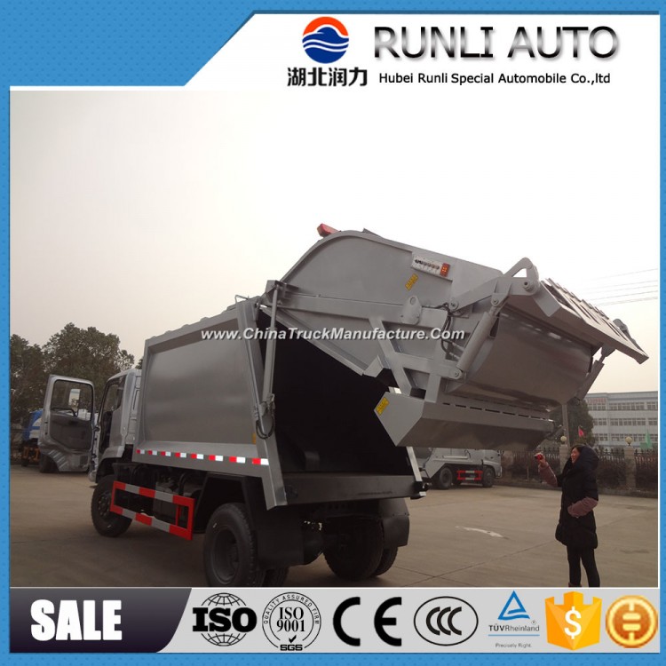 2019 New Dongfeng Kingrun 4X2 8 Tons Compactor Garbage Truck