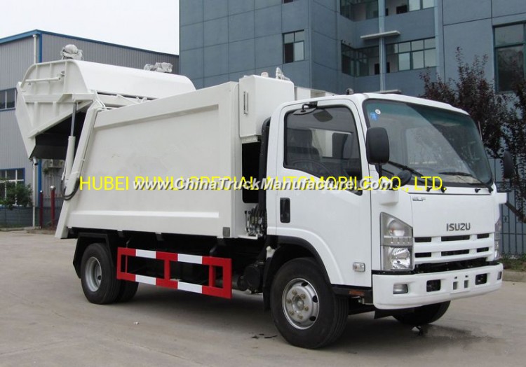 China Cheapest Price Isuzu 4X2 Garbage /Refuse Compactor/Compressed Truck 5tons for Sale