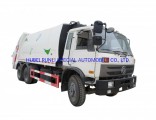 China Dongfeng 6X4 Refuse Garbage Compactor Compression Truck Vehicle 26cubic Yards