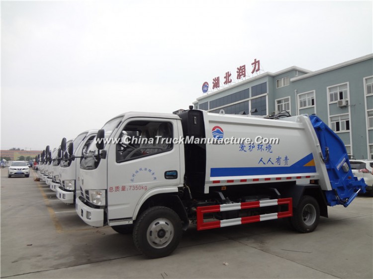 Hot Seller 5 Cbm Compression Dongfeng Garbage Truck