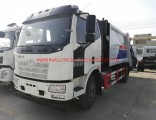 China FAW 4X2 Garbage Refuse Compactor Compressing Compressed Car Truck
