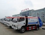 China DFAC Refuse Garbage Trash Compactor Compressed Compression Vehicle Motor Truck