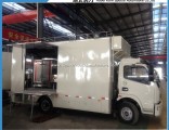 Good Quality DFAC 4X2 Used Mobile Fast Food Carts with Kitchen for Sale