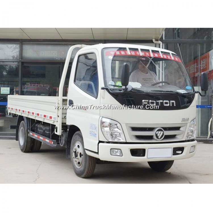 Cheaper Price for Sales 103HP Gasoline Engine Foton Lorry Goods Truck, Foton Cargo Truck