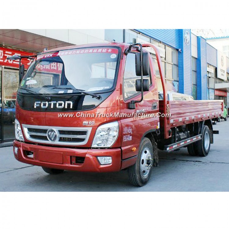 Factory Directly Sales 5tons Mini Foton Lorry Truck, 103HP Foton Cargo Truck Low Price for Sales