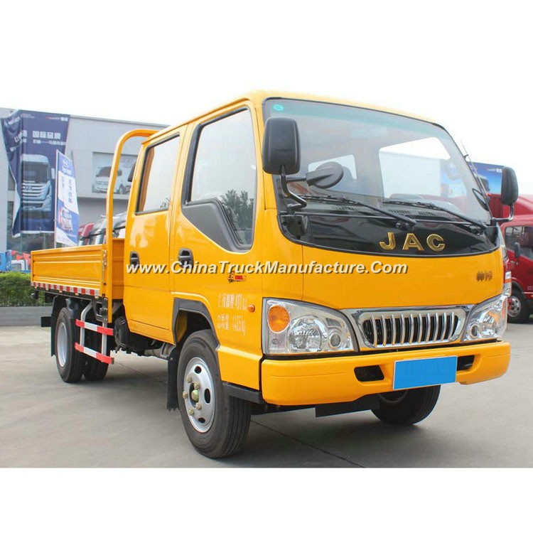 JAC Cargo Truck Four Door, JAC Lorry Truck Low Price for Sales