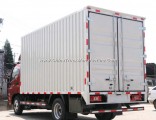 103HP Gasoline Engine 5tons Foton Van Truck, Foton Box Truck Good Price for Sales