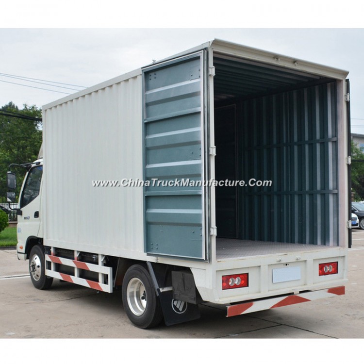 Mini 3tons 5tons Foton Carry Truck, Foton Closed Body Cargo Truck Low Price Factory Directly Sales
