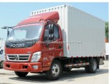 China Supplier Low Price 5tons 3tons Mini Foton Van Cargo Body Trucks, Foton Close Cargo Body Truck 