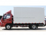 103HP Petrol Engine Foton Van Cargo Truck, Foton Close Body Cargo Truck Low Price for Sales