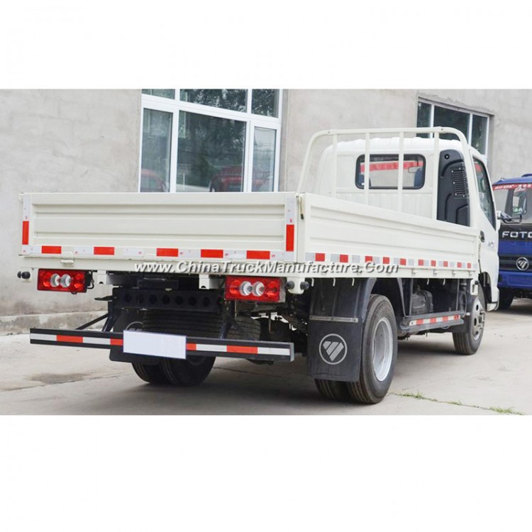 Chinese Supplier Light Foton Duty Lorry Goods Truck, 5tons Foton Mini Foton Cargo Truck for Sales