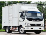 Factory Sales 5tons Small Light Foton Van Truck Close Body Goods Transport Truck, Foton Van Truck Lo