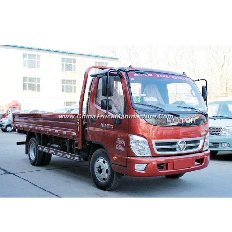 Chinese Supplier 103HP Gasoline Engine 5tons Foton Car, Foton Cargo Truck, Foton Lorry Truck Low Pri