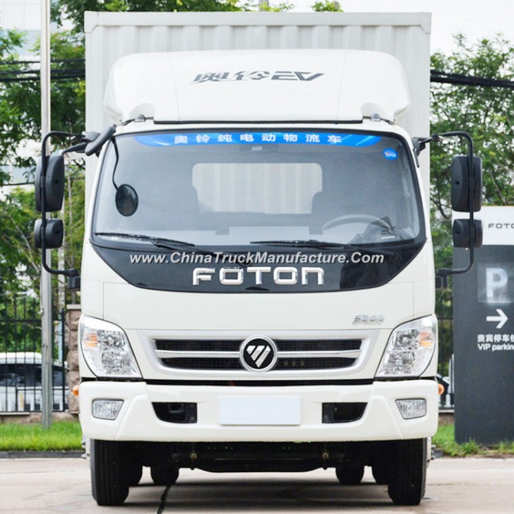 103HP Gasoline Engine Foton Van Cargo Truck, Foton Truck with Close Cargo Body Truck Low Price for S