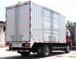 Chinese Supplier Low Price 103HP Petrol Gasoline Engine Foton Box Van Trucks, Foton Close Body Cargo