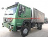 China HOWO off-Road 4X4 Van Box Truck with Good Price