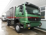 China HOWO Military 4X4 Van Box Truck with Good Price