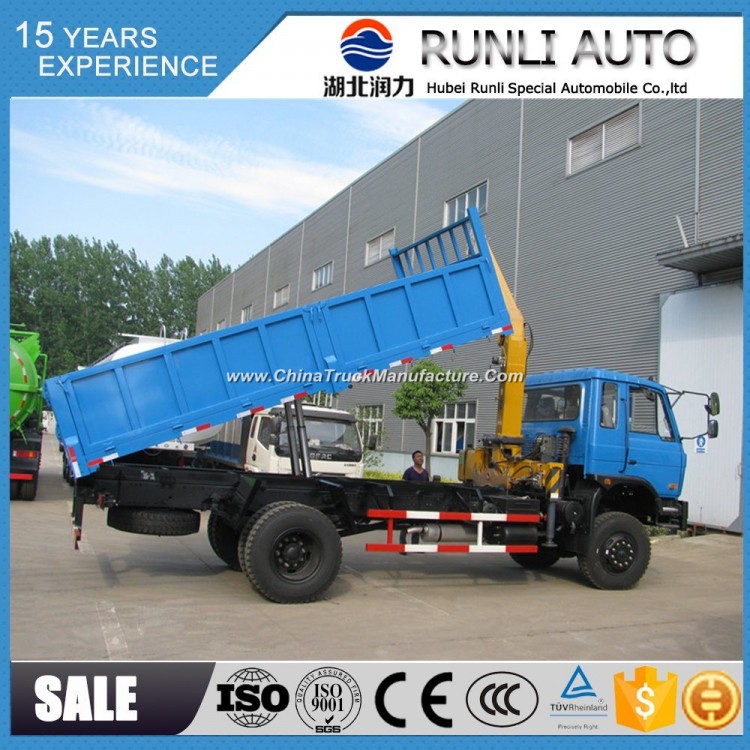 Dongfeng 4X4 All-Terrain Telescopic Boom Truck Mounted Crane for Sale with Self-Discharging Function