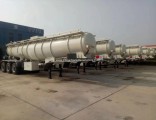 Sulphuric Acid Tank Semi-Trailer Export to Zambia