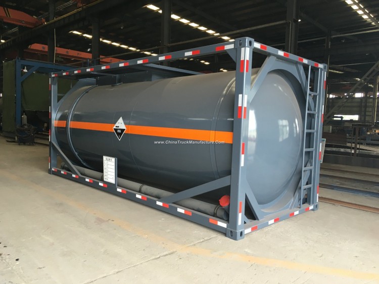 20FT T11/T14 Shipping HCl/Sulphic/Glycols/Methanol/Alcohol/Hydrofludric/Nacl/H2O2/Naclo Acid ISO Sta