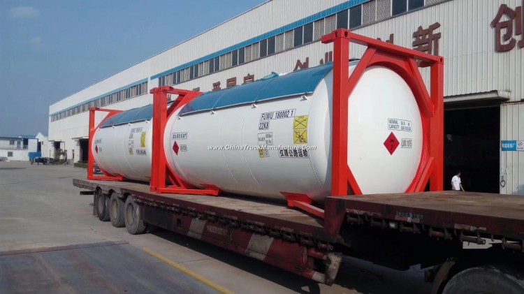 ISO 20FT 40FT Tank Container 60000liters LPG Storage Tank Container