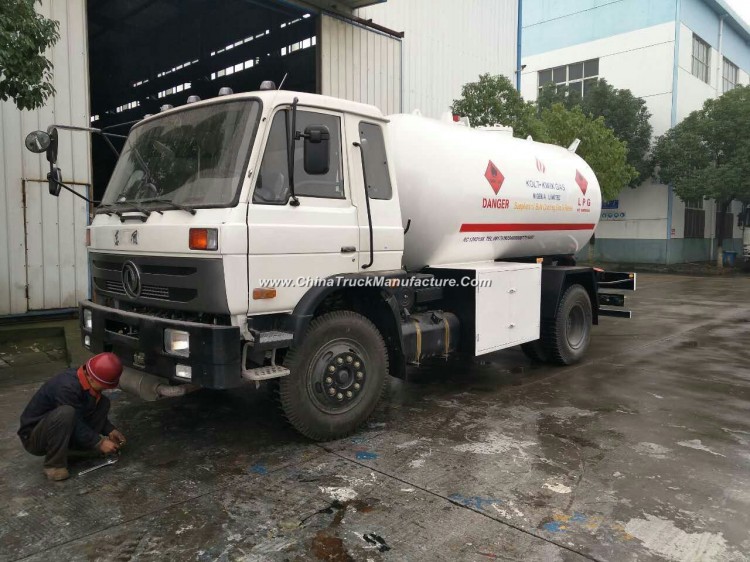 5ton 10m3 LPG Tanker Truck with LPG Filling Dispenser