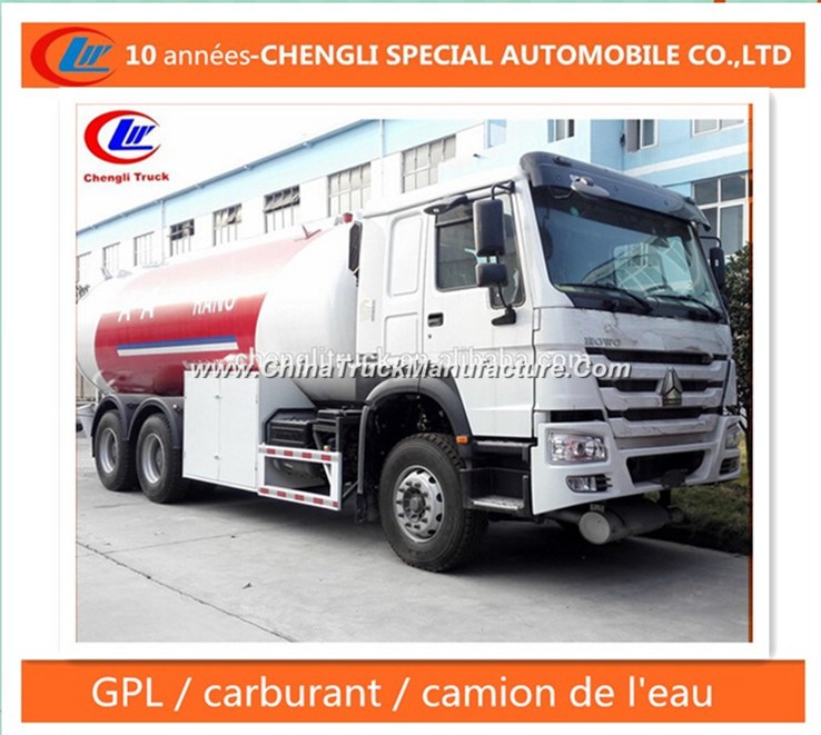 25m3 25cbm LPG Bobtail Gas Refilling Truck for Nigeria Market