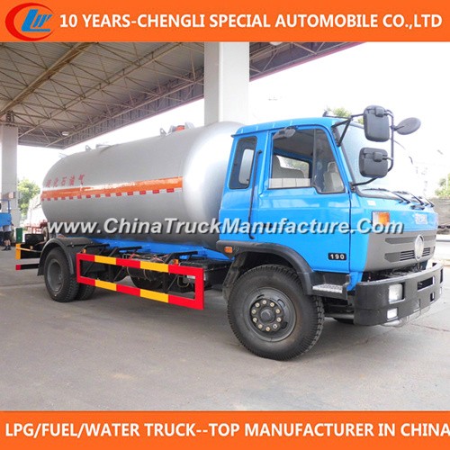 Sino 10cbm 15cbm 6 Wheels LPG Bobtail Truck for Sale