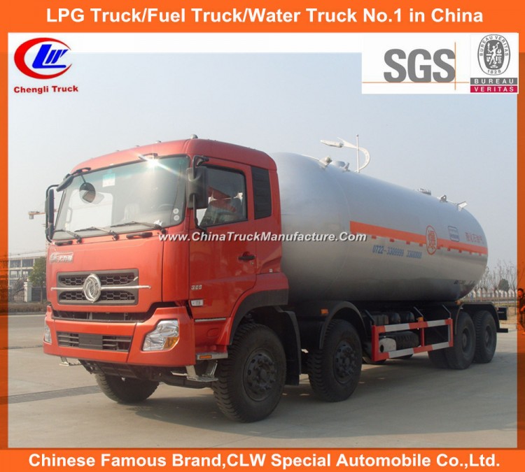  10tons LPG Transportation Tank Truck in Bulk LPG Delivery