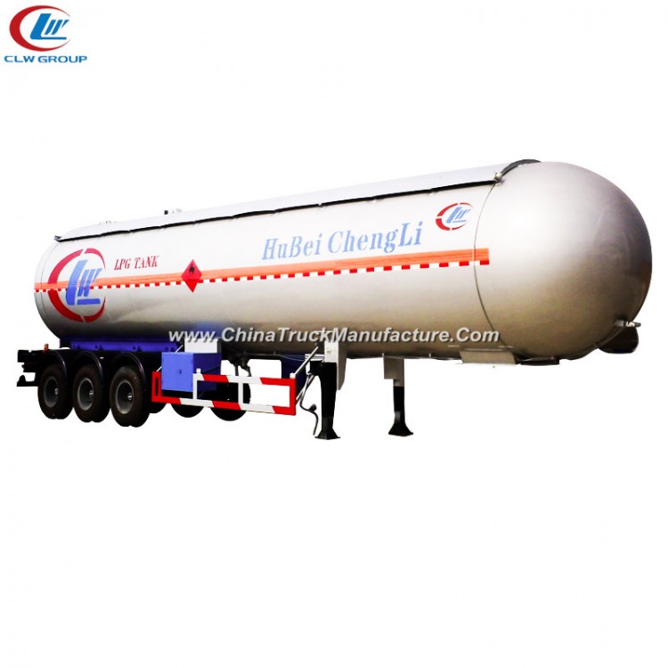30ton 60m3 LPG Trailer Truck for Gas Delivery