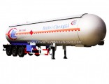 30ton 60m3 LPG Trailer Truck for Gas Delivery