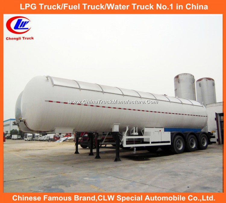 Elliptical Type Gas Tank for 30ton Bulk LPG Transport Trailer