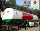 LPG Tanker Semi-Trailer for  60m3 Lp Gas Road Tank