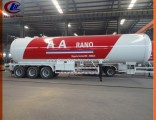  25mt LPG Road Tanker 50m3 Liquid Ammonia Delivery Trailer