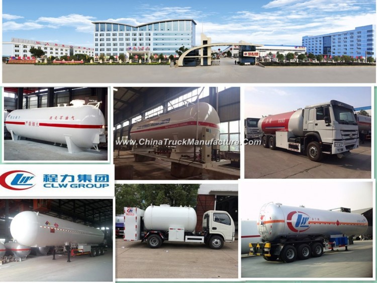 40tons LPG Tanker 100cbm 120cbm LPG Storage Tank for Sale