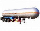 60cbm Propane Tanker Semi Trailer 59.52cbm LPG Trailer