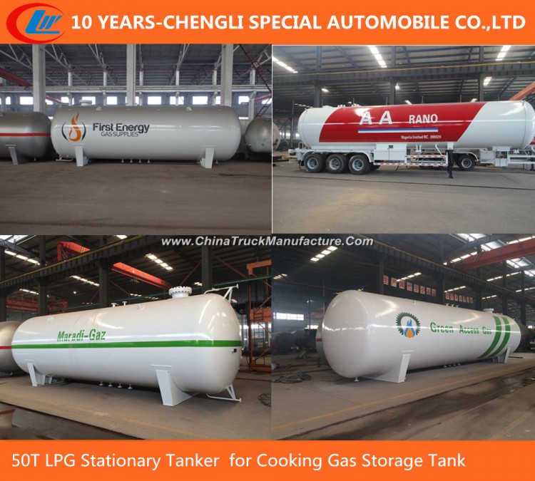 50t LPG Storage Tanker for LPG Cooking Gas