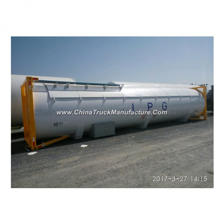 40FT New Condition 50cbm LPG Tank Container for Sale