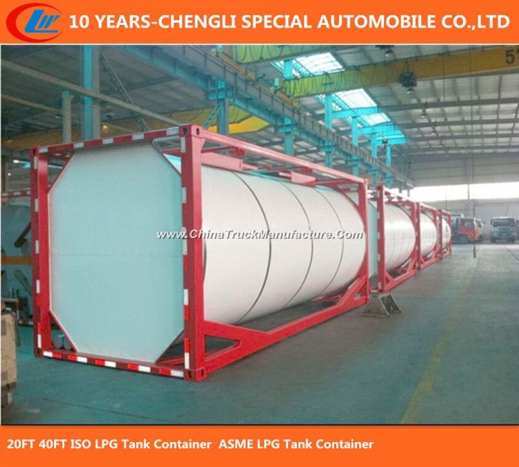 20FT 40FT ISO LPG Tank Container with  Standard