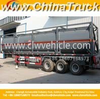  20feet ISO Chemical Container Trailer Base Oil Tank Container Trailer