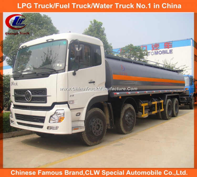 Heavy Duty 8X4 Dongfeng Oil Transport Fuel Tanker Truck