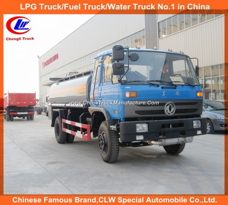 Heavy Duty Dongfeng 4X2 10cbm Oil Tank Truck