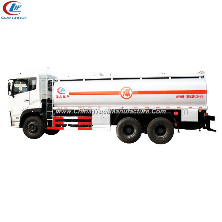 10 Wheels Dongfeng 4000 Gallon Fuel Oil Transport Tanker Truck