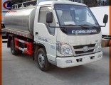 Foton 4X2 Forland Mini Aluminum Oil Tank Truck 10cbm Fuel Tank Truck